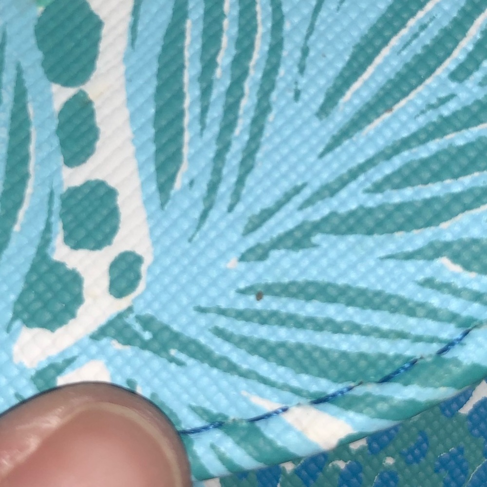 Lilly Pulitzer Botanical Green Holiday In The Sun GWP Top Handle Bag - Picture 10 of 16